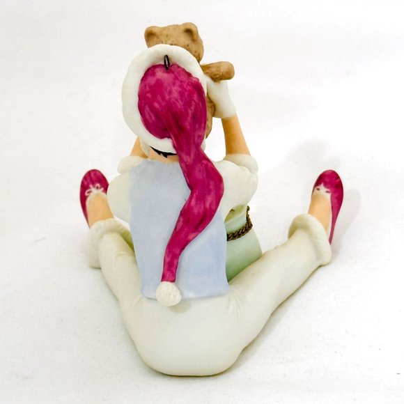 Limited Edition 1987 Hallmark Porcelain Ornament Hand Painted - Picture 6 of 11